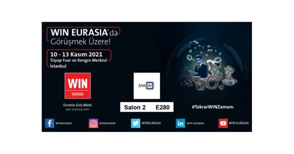 WIN Eurasia fuarına bekliyoruz