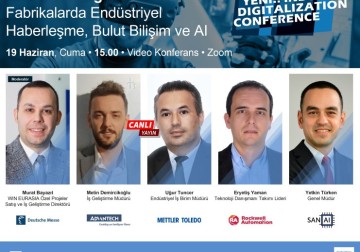 On June 19, 2020; you are invited to Industrial Digitalization Talks