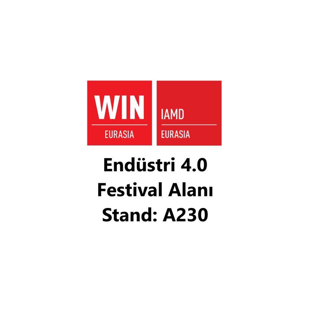 WIN Eurasia 2021 fuarında Endüstri 4.0 festival alanındayız